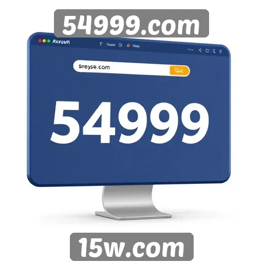 Análise da interface do usuário do 54999.com